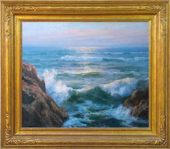 Maurice Braun La Jolla Seascape Ocean Marine Coastal